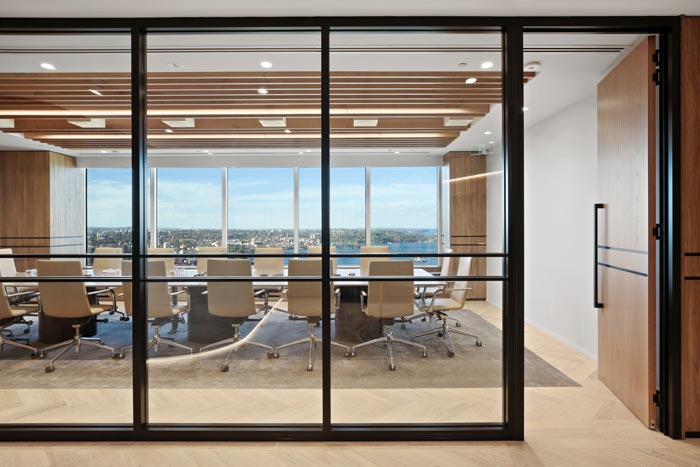 金融控股辦公室會議室裝修設計效果圖