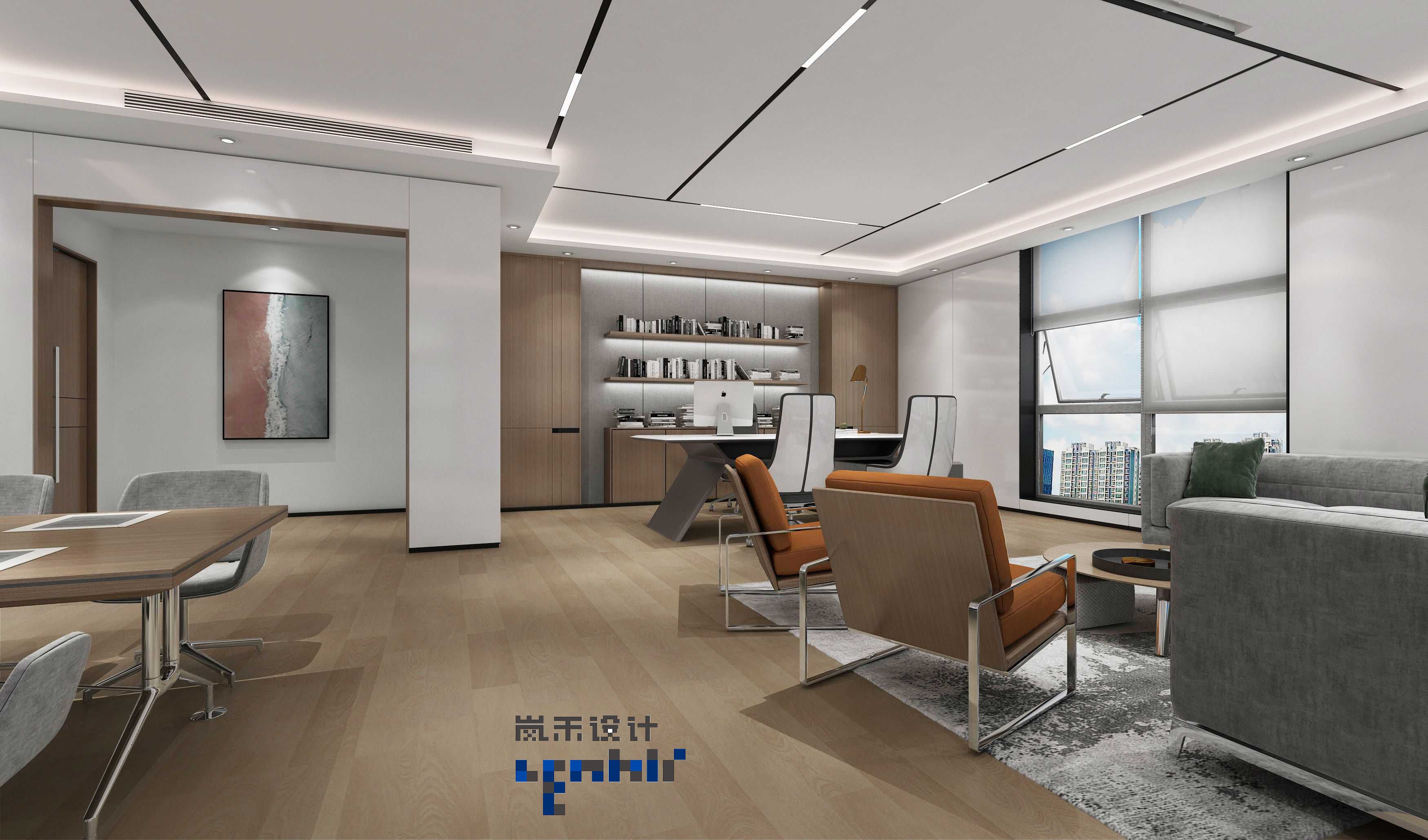 CEO辦公室效果圖