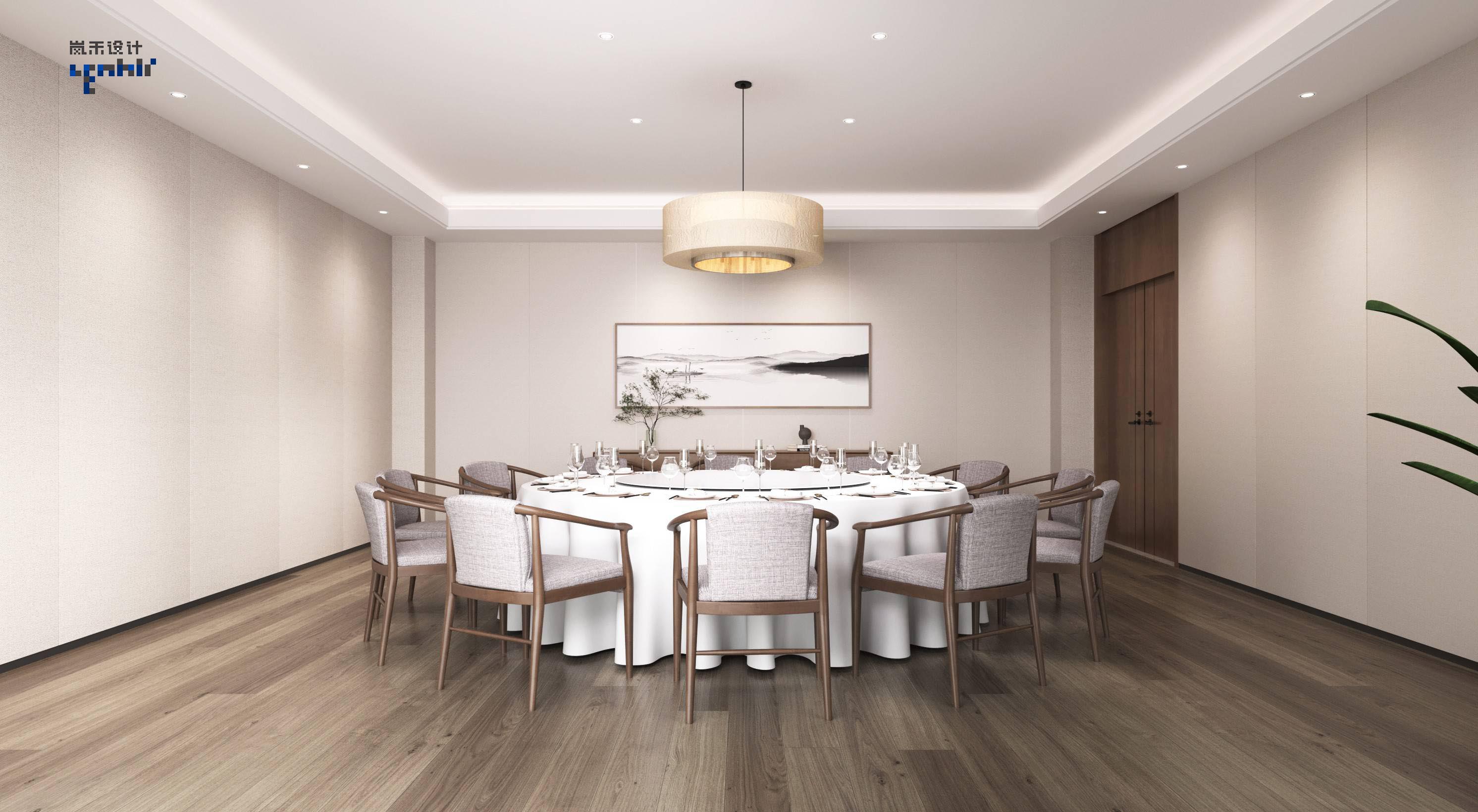 學(xué)校用餐區(qū)包廂效果圖